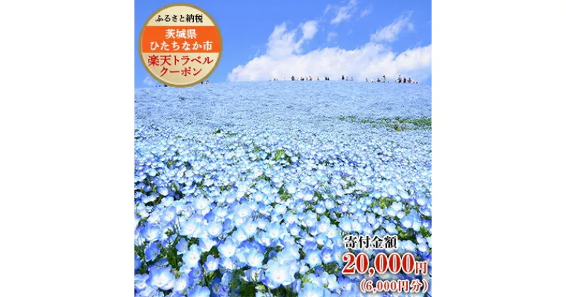 【ふるさと納税】茨城県ひたちなか市の対象施設で使える楽天トラベルクーポン寄付額20,000円