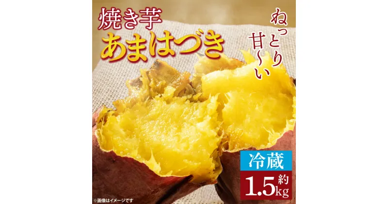 【ふるさと納税】【先行予約】【数量限定】【冷蔵】焼き芋 約1.5kg 【やきいも ヤキイモ さつまいも あまはづき 10000円以下 茨城県 鹿嶋市 クール】（KAM-17）