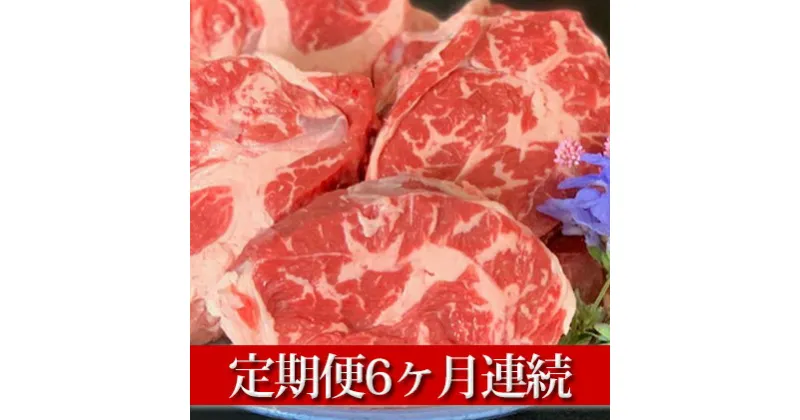 【ふるさと納税】【定期便】【国産】牛スネ肉500g×2　6ヶ月連続お届け【定期便・牛肉・スネ・牛スネ肉・6ヶ月・6回・半年】