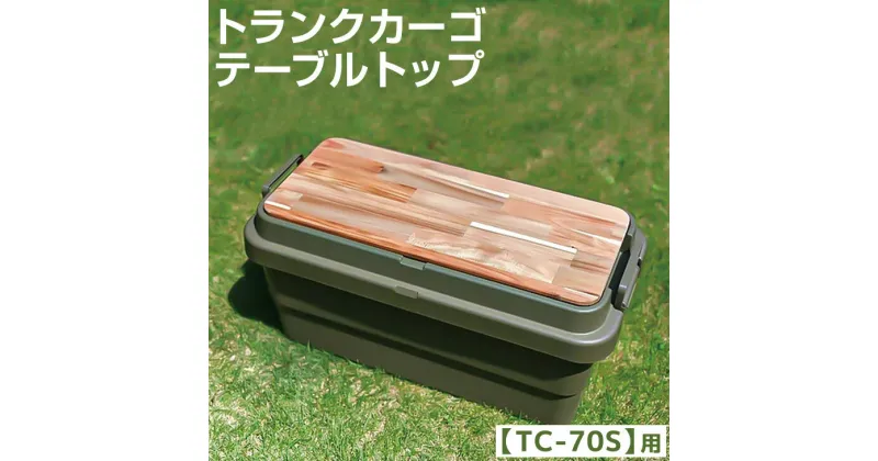 【ふるさと納税】トランクカーゴ【TC-70S】用 テーブルトップ　【アウトドア・キャンプ・天板・木製】