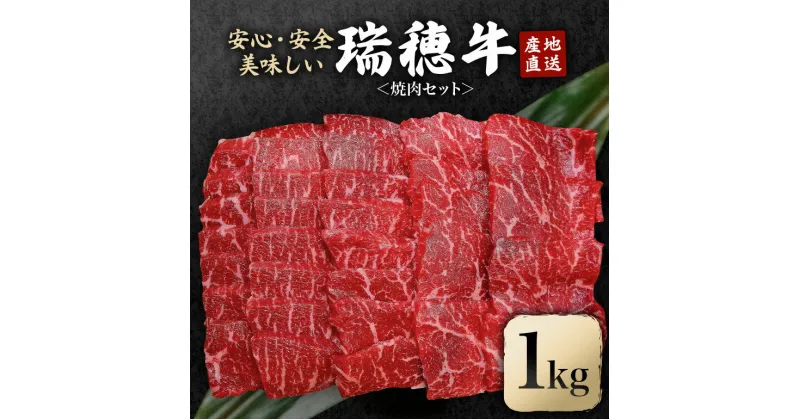 【ふるさと納税】瑞穂牛焼肉セット 1.0Kg 牛肉 やきにく バラ 肩ロース 肩 肩バラ トモサンカク イチボ ブランド牛 冷凍配送 茨城県 お中元 焼肉の日 敬老の日 常陸牛 焼肉 盛り合わせ 食べ比べ 国産 肉 BBQ セット 送料無料