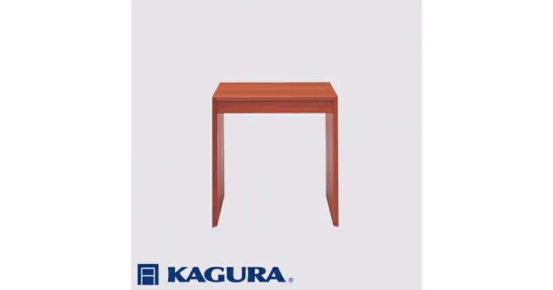 【ふるさと納税】家具蔵 KAGURA デスクダン700 D45 引出有 ウォールナット材 家具 机 木材 無垢材 職人 手作業 天然木 高級木材 無添加 安全 ジャパニーズモダン 高級家具 熟練 無着色 おしゃれ 天然木無垢材 温もり シンプル 洗練 送料無料