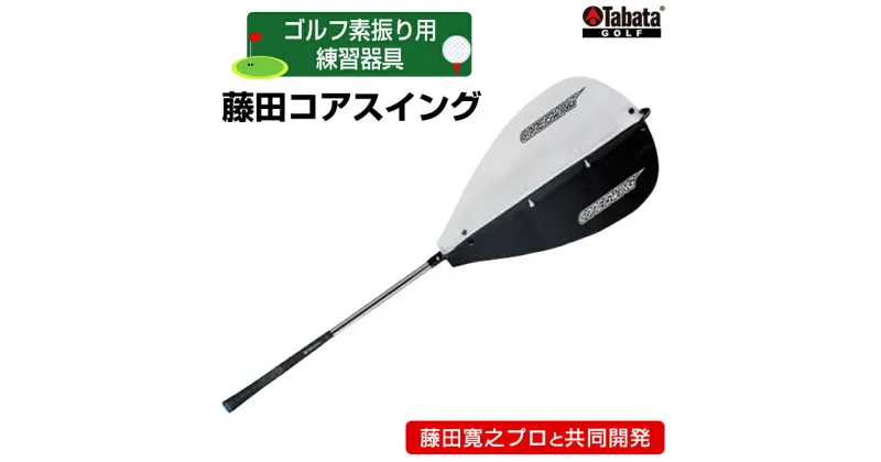 【ふるさと納税】タバタ Tabata 藤田コアスイング GV0233 練習 ゴルフ トレーニング 素振り 安定 茨城県 送料無料