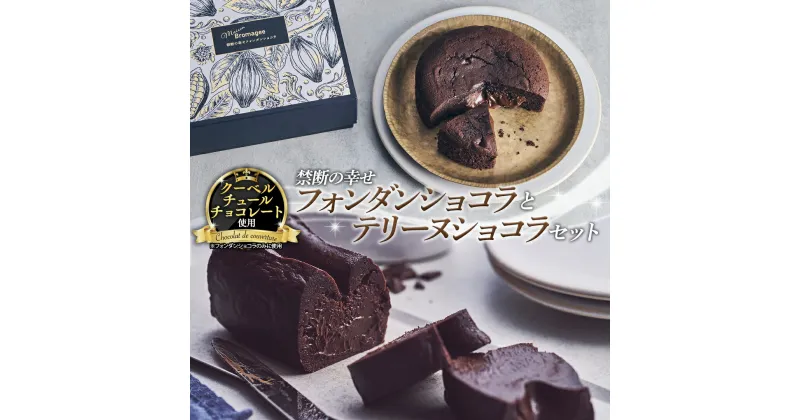 【ふるさと納税】【 禁断の幸せ 】 フォンダンショコラ & テリーヌショコラ セット チョコ チョコレート 生チョコ ショコラ ケーキ デザート スイーツ テリーヌ 贈り物 贈答 ギフト バレンタイン ホワイトデー