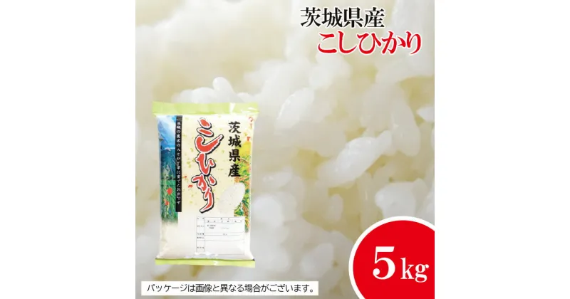 【ふるさと納税】No.474 【坂東市産】【令和6年産米】茨城コシヒカリ5kg ／ 自然 お米 米 こめ コシヒカリ 送料無料 茨城県