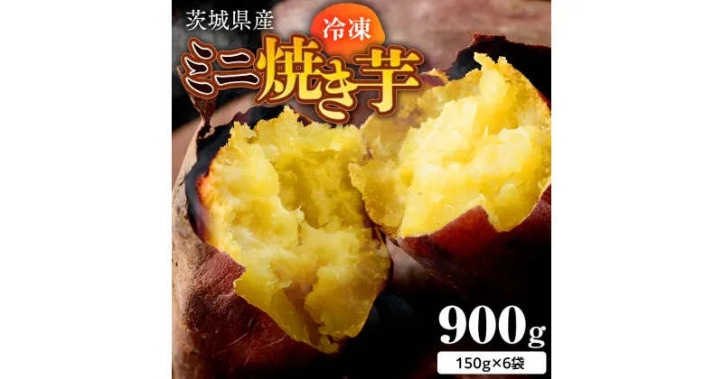 【ふるさと納税】茨城県産 冷凍ミニ焼き芋 900g 焼き芋 冷凍 焼芋 やきいも さつまいも さつま芋