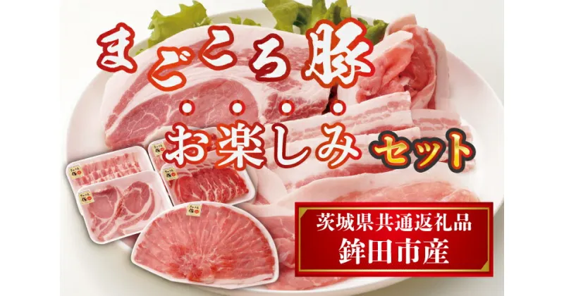 【ふるさと納税】まごころ豚　お楽しみセット【茨城県共通返礼品／鉾田市産】｜DL-1