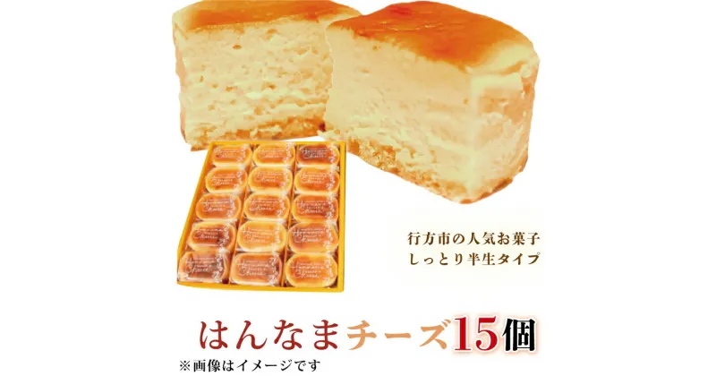 【ふるさと納税】はんなまチーズ15個|H-28-1