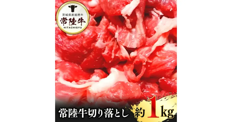 【ふるさと納税】常陸牛切り落とし1kg