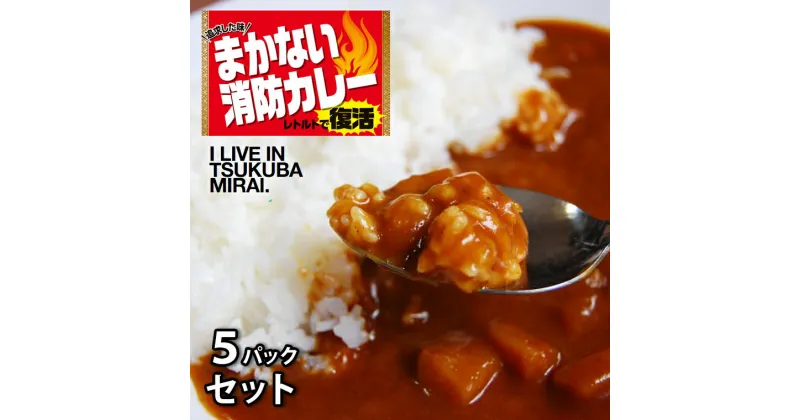 【ふるさと納税】 味を追求した まかない消防カレー 5パック セット （ 辛口 ） カレー レトルトカレー レトルト 新生活 プレゼント 新生活応援 必要なもの 便利 おすすめ 消耗品 一人暮らし 二人暮らし 必要 消防カレー まかない 海軍カレー 保存食