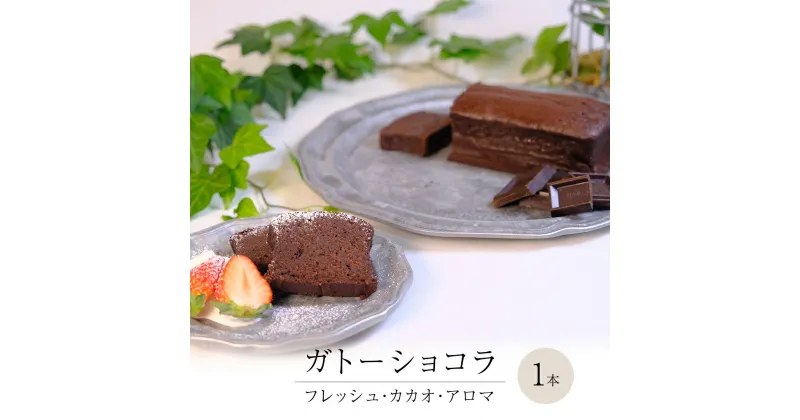 【ふるさと納税】 ガトーショコラ フレッシュ・カカオ・アロマ チョコレート チョコ ガトーショコラ テリーヌショコラ スイーツ デザート 高級 ギフト 贈り物 お礼 プレゼント 手土産 お菓子