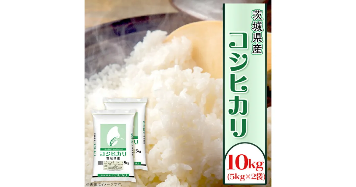 【ふるさと納税】米 10kg 令和6年 白米 149 こしひかり 10kg 5kg × 2袋 全農 茨城 パールライス コシヒカリ 令和6年