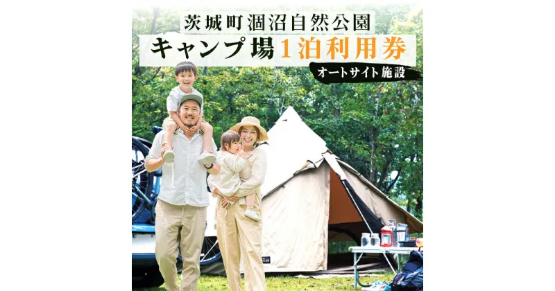 【ふるさと納税】キャンプ 茨城町 キャンプ場 関東 おすすめ 家族 友達 ソロキャンプ 046茨城町涸沼自然公園キャンプ場利用券