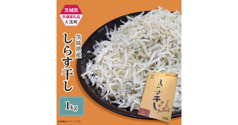 【ふるさと納税】しらす 冷凍 小分け しらす干し しらす丼 389 しらす干し 約1kg(1パック)【茨城県共通返礼品/大洗町】