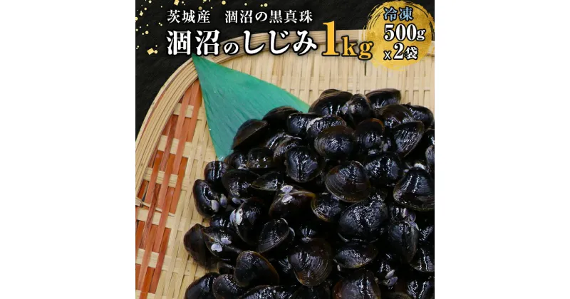 【ふるさと納税】しじみ 小分け 真空 オルニチン しじみ汁 しじみご飯 しじみバター 451 しじみ 冷凍 砂抜き 1kg 500g × 2袋 ひぬま やまと シジミ 涸沼 大和