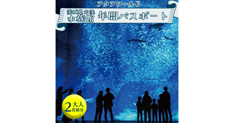 【ふるさと納税】アクアワールド茨城県大洗水族館 年間パスポート 大人2名 大洗 チケット 券 アクアワールド 水族館