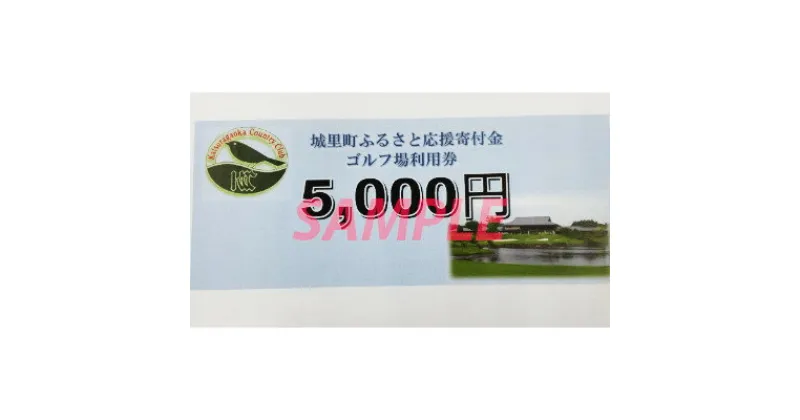 【ふるさと納税】桂ケ丘カントリークラブ利用券5,000 円分【1260999】