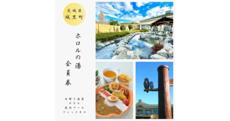 【ふるさと納税】ホロルの湯　個人会員券(大人)【配送不可地域：離島】【1349868】