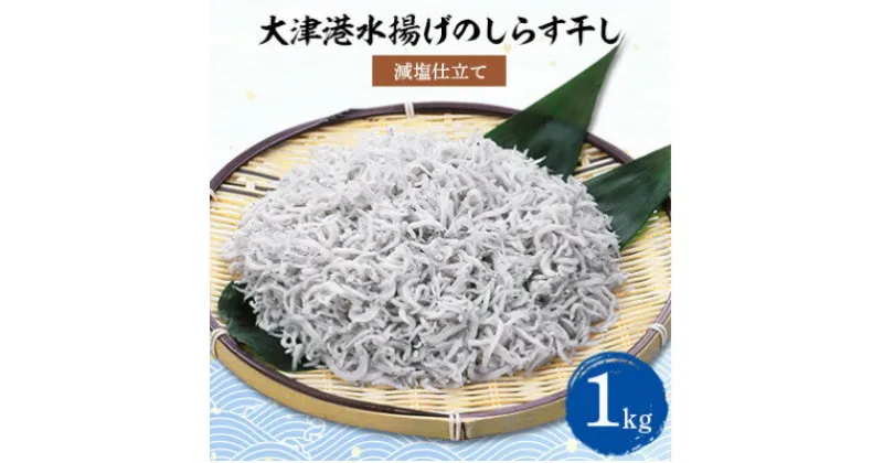 【ふるさと納税】【茨城県共通返礼品】大津港水揚げしらす干し 1kg(北茨城市)【配送不可地域：離島】【1353906】