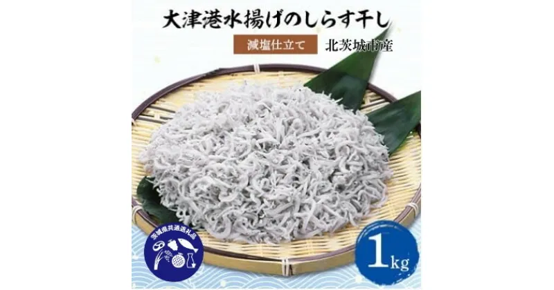 【ふるさと納税】【茨城県共通返礼品】大津港水揚げのしらす干し1kg(北茨城市産)【配送不可地域：離島・沖縄県】【1434286】