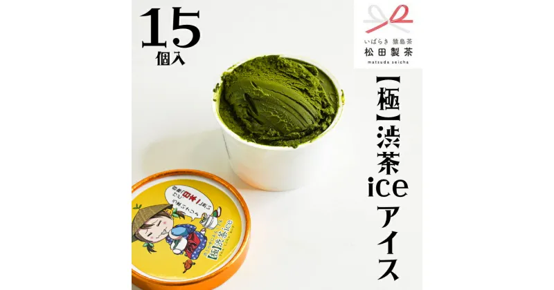 【ふるさと納税】 【極】渋茶ice アイス 15個入 アイスクリーム あいす ふるさと納税 ギフト スイーツ お菓子 お祝い 詰合せ