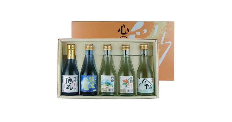 【ふるさと納税】さかいの地酒 徳正宗飲み比べセット(300ml×5本)｜日本酒 純米吟醸 吟醸 純米酒 本醸造 冷酒