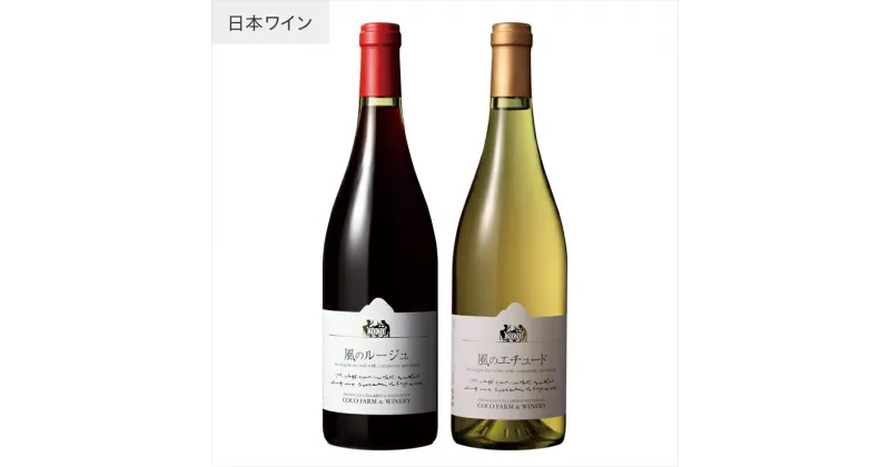 【ふるさと納税】ココワイン / 風のワインセット【 国産ワイン 日本ワイン 日本産ワイン 赤 白 ワイン わいん WINE セット ワインセット お酒 栃木県 足利市 国産 日本産 】