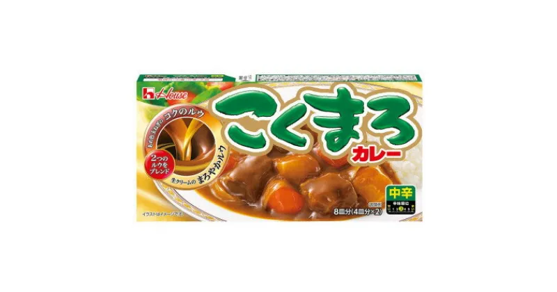 【ふるさと納税】ハウス食品　こくまろカレー【中辛】　140g×10箱【1467443】