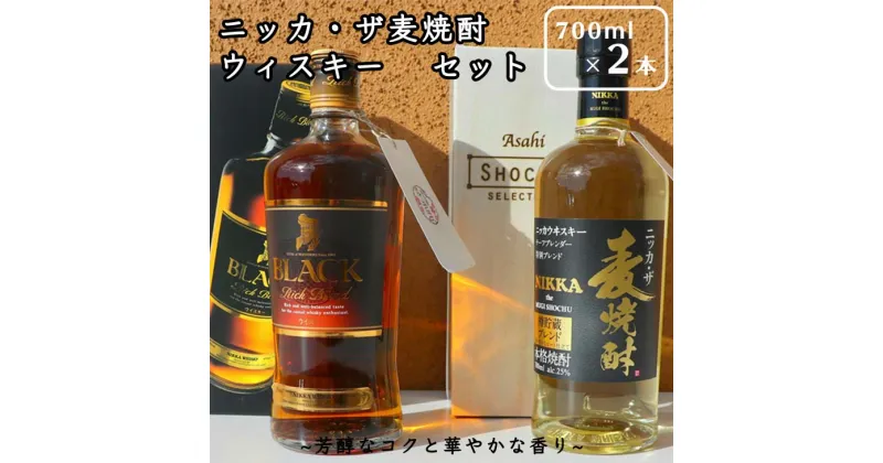 【ふるさと納税】ニッカ・ザ麦焼酎＆ウィスキーセット