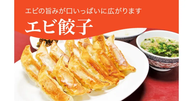 【ふるさと納税】「宇都宮餃子館」エビ餃子 960g（48個）｜ギョーザ 冷凍餃子 冷凍食品 グルメ 食品 惣菜 中華惣菜 点心 中華 送料無料