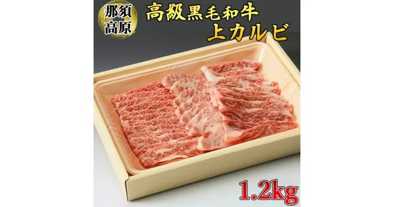 【ふるさと納税】那須高原和牛上カルビ1.2kg入 肉 牛肉 黒毛和牛 グルメ 栃木県 送料無料※着日指定不可